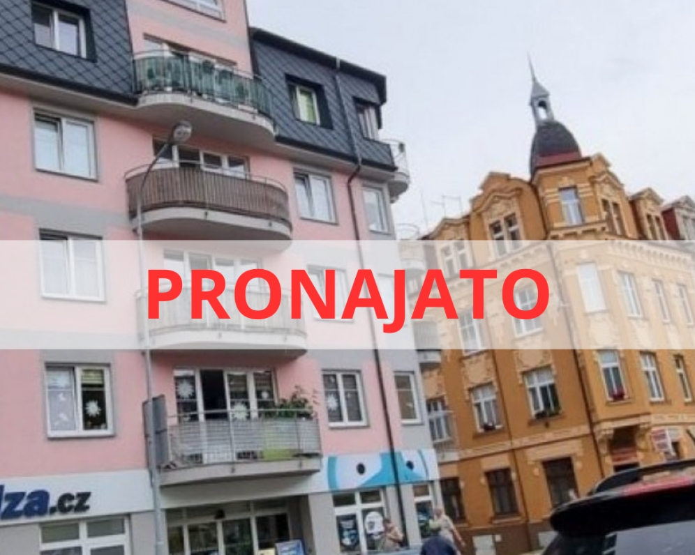 Pronájem prostorného bytu 3+kk, Lad. Koubka, Karlovy Vary