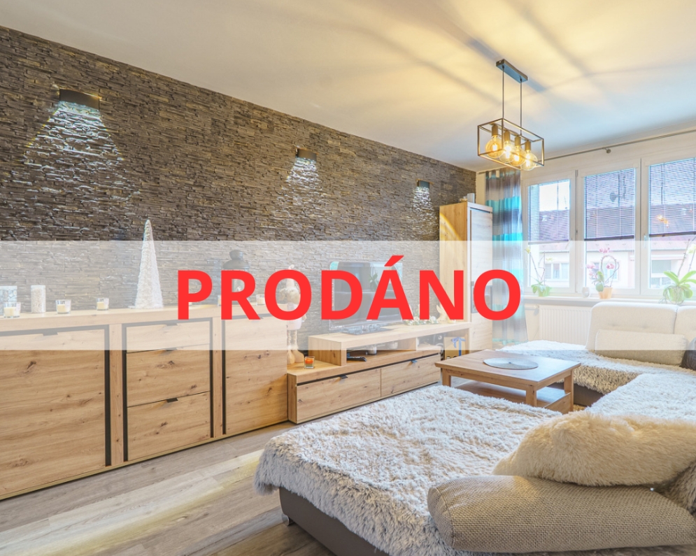 Prodej bytu 2+1 s garáží Krajková